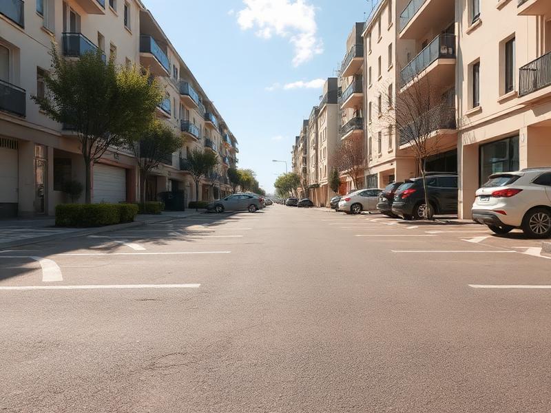 Rue après enlèvement par épaviste Hauts-de-Seine